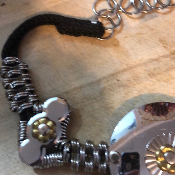 Korean Vintage Gold & Silver Belt - Picture 6 of 11